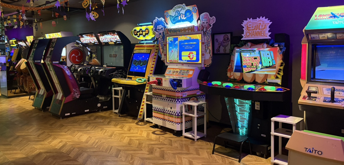 アーケードゲームコーナーに新しいゲーム登場！