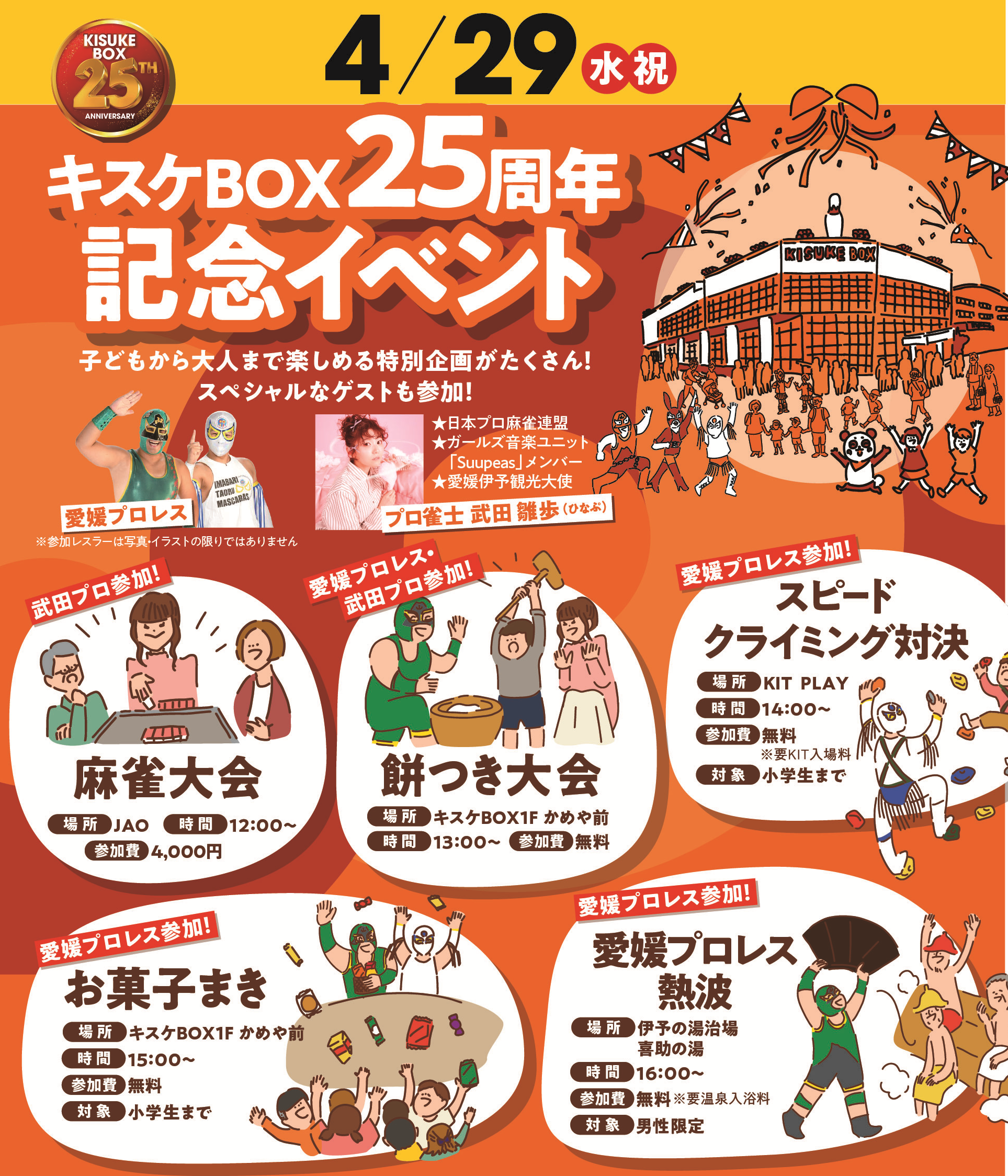 キスケBOX 25周年 遊びの感謝祭