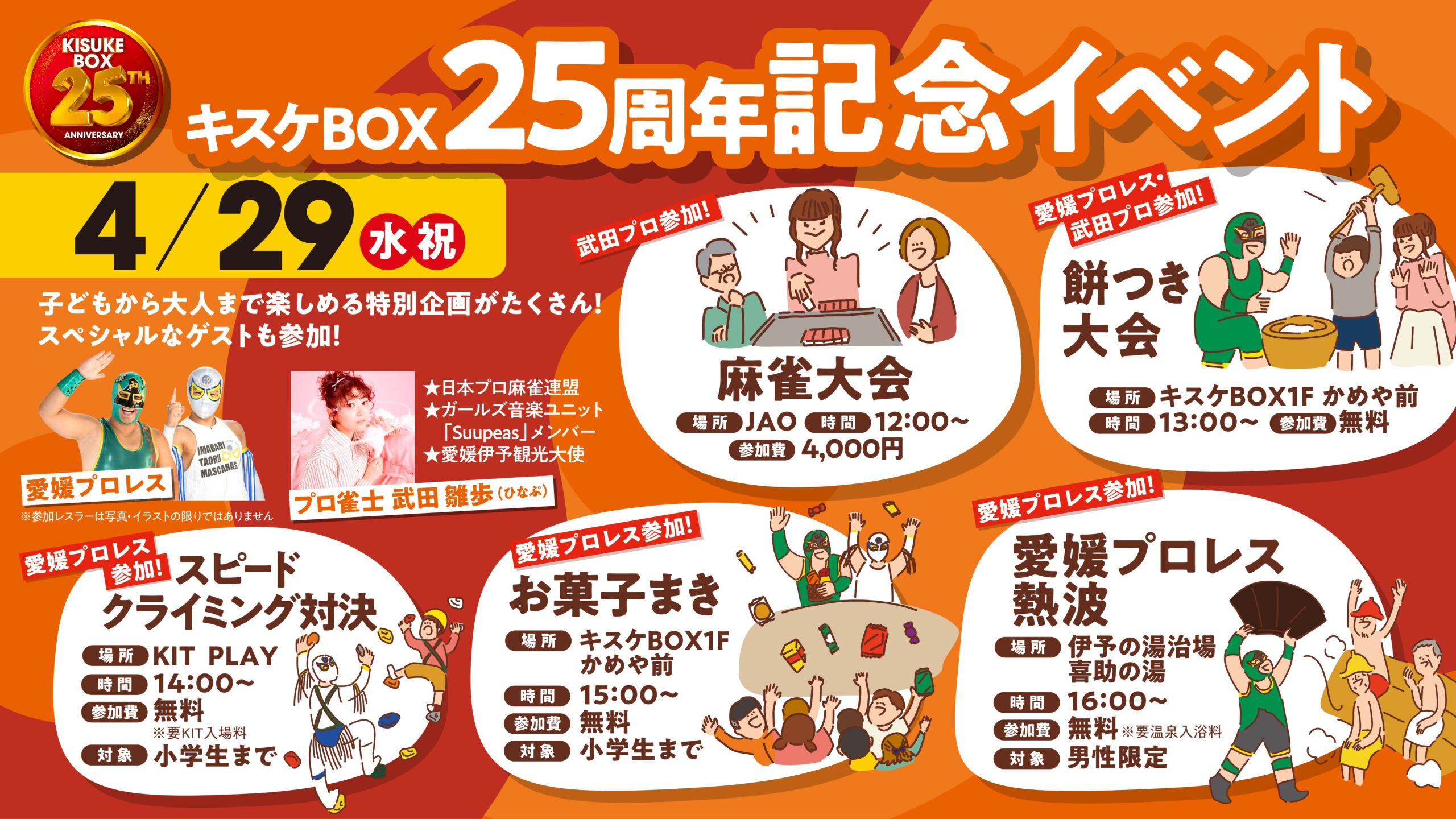 キスケBOX 25周年 遊びの感謝祭